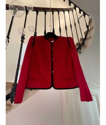 Veste courte rouge vente chaude votre 