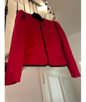 Veste courte rouge vente chaude votre 