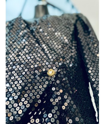 Veste croisée à sequins votre