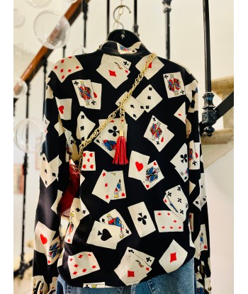 Blouse "Poker face"🃏 votre