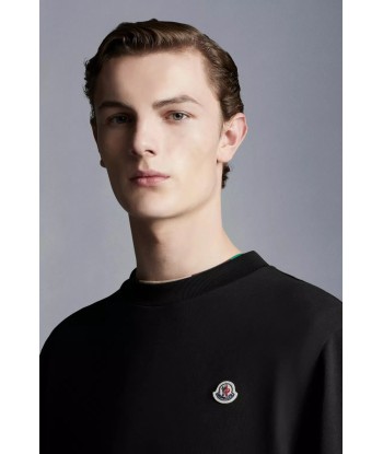 MONCLER - Crewneck classique noir de France