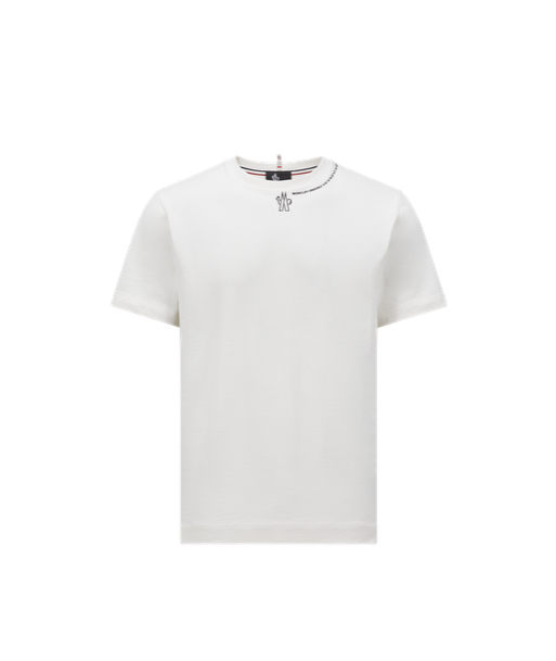 MONCLER GRENOBLE - Tee shirt blanc à motif Venez découvrir notre 