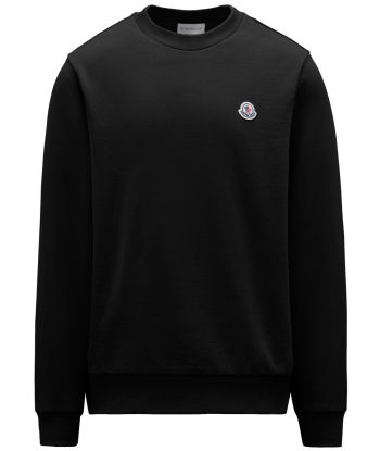 MONCLER - Crewneck classique noir de France