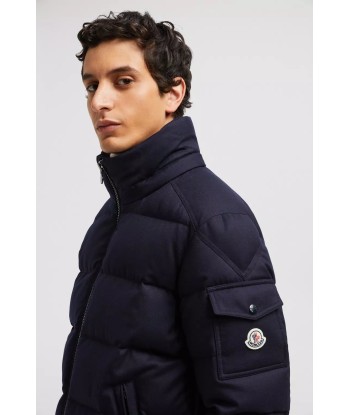 MONCLER - Doudoune courte Montgenevre bleu marine des créatures d'habitude